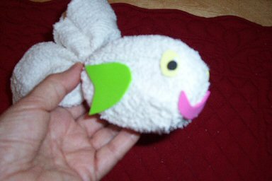 washcloth fish